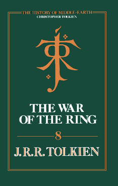 Cover of The War of the Ring, 1990 Hardback Edition
