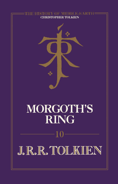 Cover of Morgoth’s Ring, 1993 Hardback Edition