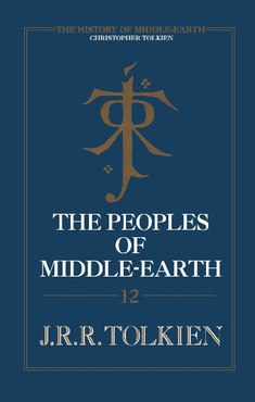 Cover of The Peoples of Middle-earth, 1996 Hardback Edition