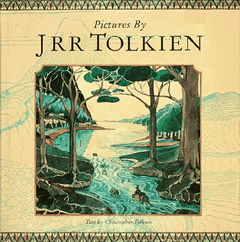 Cover of Pictures by J.R.R. Tolkien, 1992 Hardback Edition (Revised Edition)