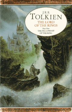 Cover of The Fellowship of the Ring, 1991 Hardback Edition (1998)
