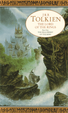 Cover of The Fellowship of the Ring, 1991 Paperback Edition