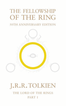 Cover of The Fellowship of the Ring, 2005 Paperback Edition (50th Anniversary)