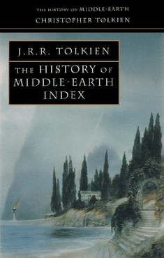 Cover of The History of Middle-earth Index, 2002 Paperback Edition
