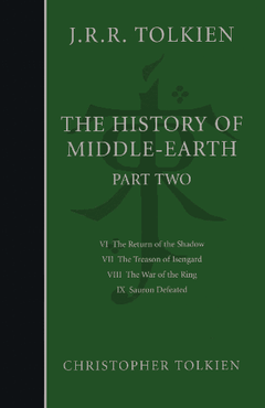 Cover of The History of Middle-earth, Part Two, 2002 Hardback Edition