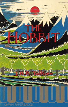 Cover of The Hobbit, 1975 Paperback Edition (Reset)