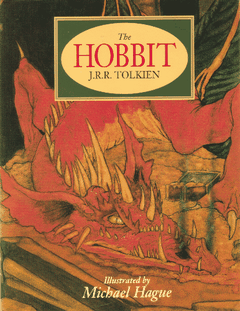 Cover of The Hobbit, 1992 Illustrated Paperback Edition