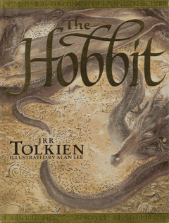 Cover of The Hobbit, 2000 Illustrated Paperback Edition