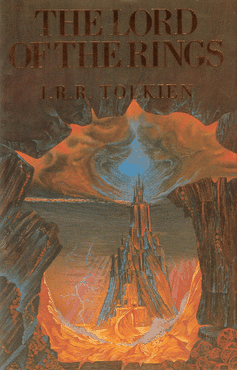 Cover of The Lord of the Rings, 1988 One-Volume Hardback Edition