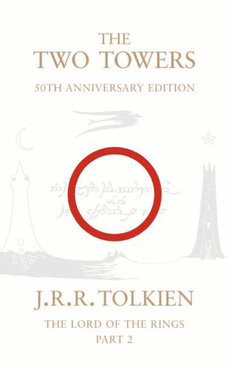 Cover of The Two Towers, 2005 Paperback Edition (50th Anniversary)
