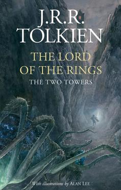 Cover of The Two Towers, 2020 Illustrated Edition (Alan Lee)