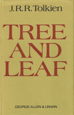 Cover of Tree and Leaf, 1975 Hardback Edition (Reset)